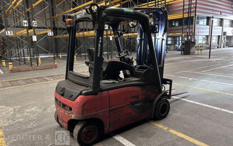 FENWICK CHARIOT ELEVATEUR ELECTRIQUE  E20PL-2 -CAP 2T – AN 2021 – 9870 HEURES ROUGE Y03717