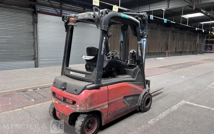 FENWICK CHARIOT ELEVATEUR ELECTRIQUE E20PL-02 -CAP 2T- AN 2021 – 9078 HEURES ROUGE Y03735