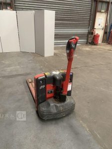 LINDE TRANSPALETTE ELECTRIQUE MT15 – CAP 1T5 – AN 2021 – 900 HEURES ROUGE Y60126
