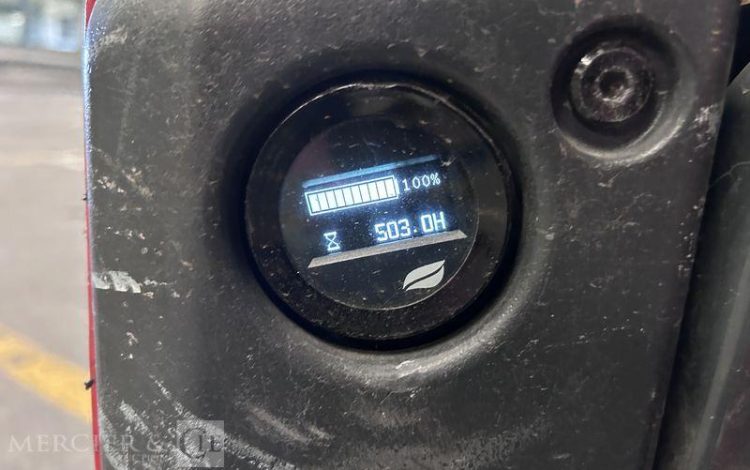 LINDE TRANSPALETTE ELECTRIQUE MT15 -CAP 1T5 – AN 2021 – 503 HEURES ROUGE Y66080