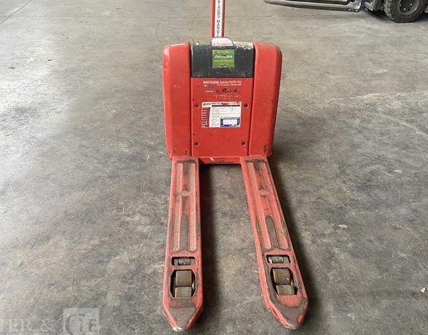 LINDE TRANSPALETTE ELECTRIQUE MT15 – CAP 1T5 – AN 2021 ROUGE Y66233