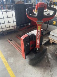 LINDE TRANSPALETTE ELECTRIQUE MT15 – CAP 1T5 – AN 2021 ROUGE Y66234