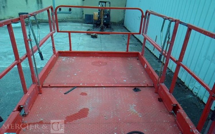 HAULOTTE NACELLE PLATEFORME CISEAUX H12SDX – 12M – 884H – AN2014  164 537