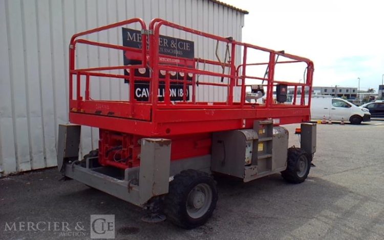 HAULOTTE NACELLE PLATEFORME CISEAUX H12SDX – 12M – 884H – AN2014  164 537