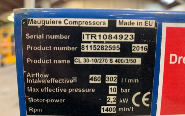 MAUGUIERE CL 30-10/270S  COM010178