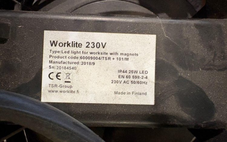 WORKLITE LED LIGHT  LAN010225