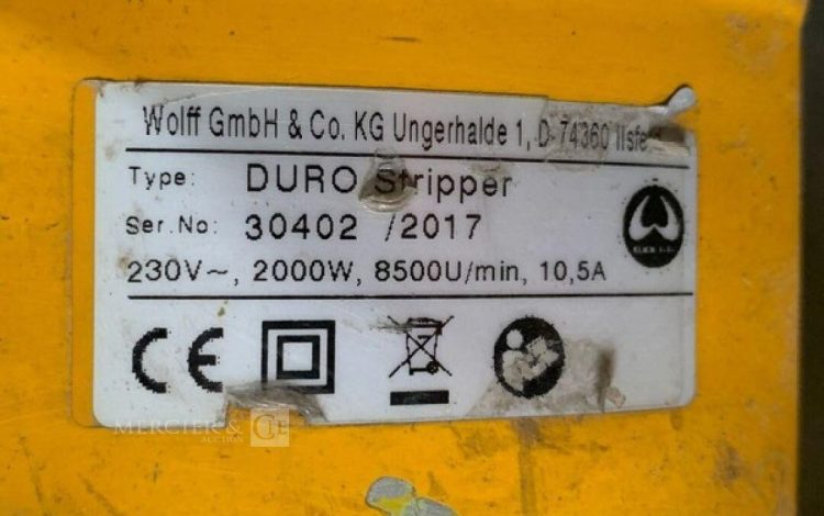WOLFF DURO STRIPPER  DEC010865