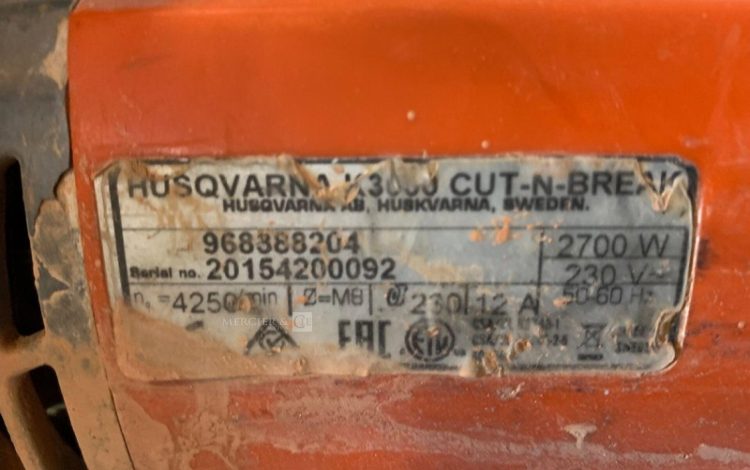HUSQVARNA K3000  DUO010041