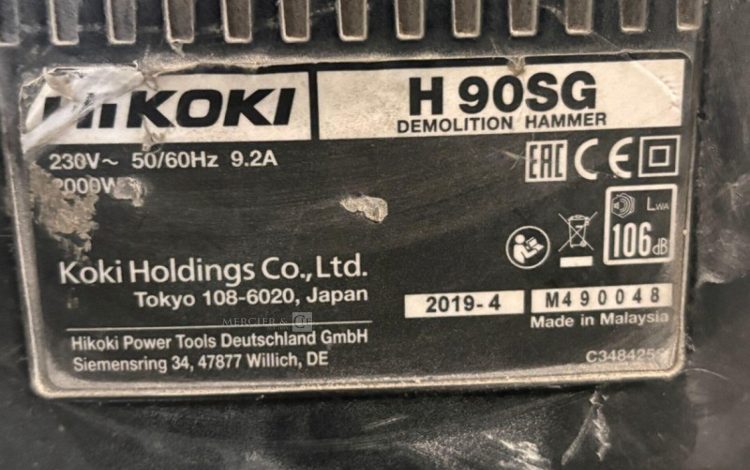 HIKOKI H90SG  KAN011068