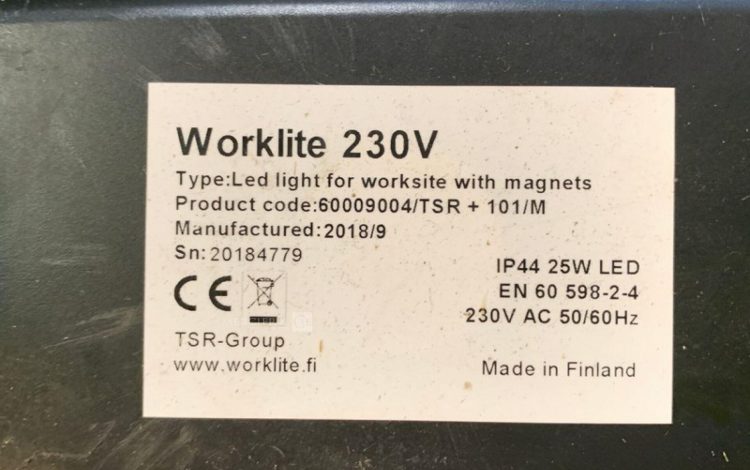 WORKLITE LED LIGHT  LAN010105