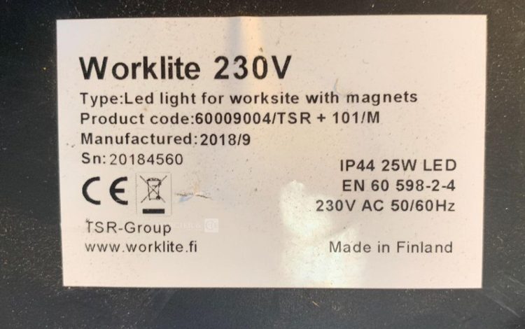 WORKLITE LED LIGHT  LAN010105