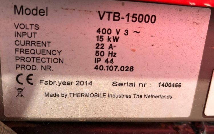 THERMOBILE VTB-15000  132MAM8