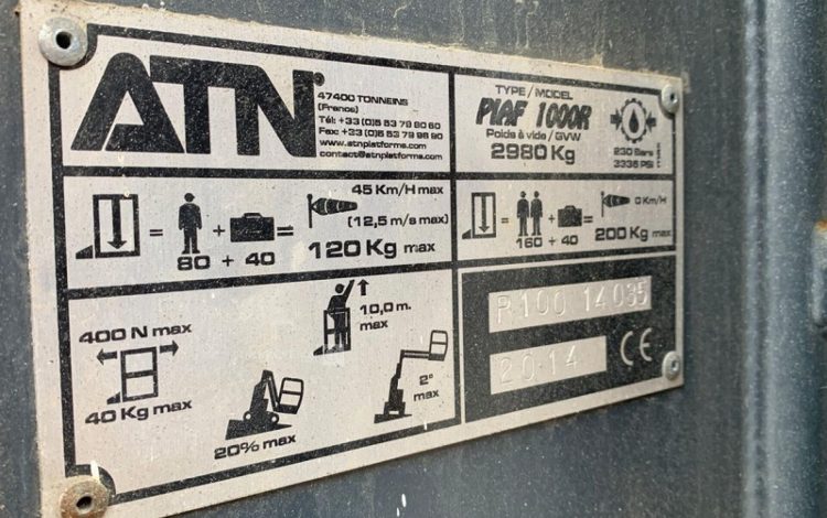 ATN PIAF 1000R  L515G002