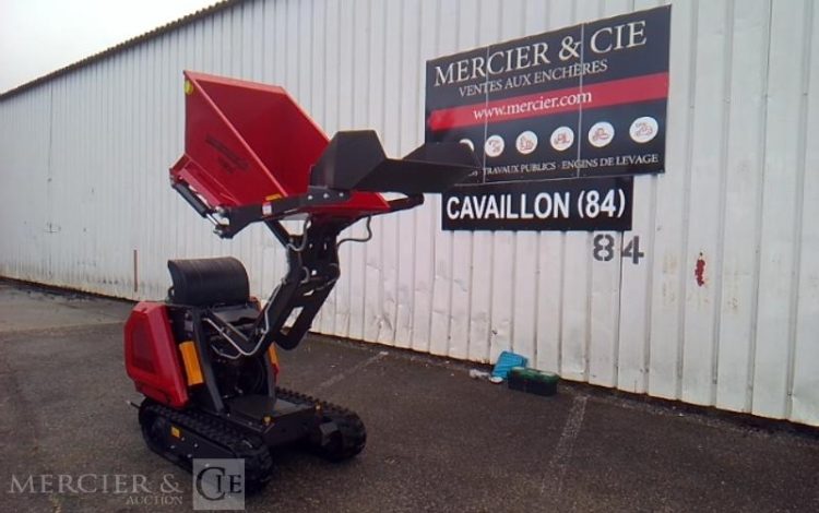 GENERIQUE MINI DUMPER SUR CHENILLE  RHINOCEROS XN800 – D192 – AN2024 MATERIEL NEUF ROUGE 800 639