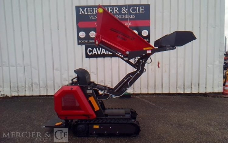 GENERIQUE MINI DUMPER SUR CHENILLE  RHINOCEROS XN800 – D192 – AN2024 MATERIEL NEUF ROUGE 800 639