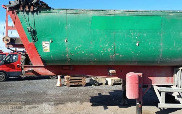 TRAILOR SEME REMORQUE BENNE BASCULANTE 2 ESSIEUS – PTAC : 33 TONNES – ANNEE 2017  810CTQ59