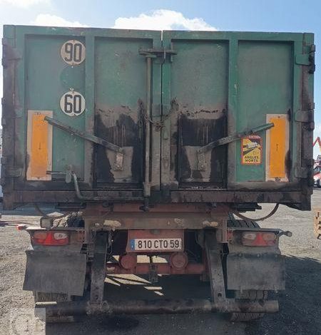 TRAILOR SEME REMORQUE BENNE BASCULANTE 2 ESSIEUS – PTAC : 33 TONNES – ANNEE 2017  810CTQ59