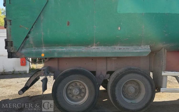 TRAILOR SEME REMORQUE BENNE BASCULANTE 2 ESSIEUS – PTAC : 33 TONNES – ANNEE 2017  810CTQ59