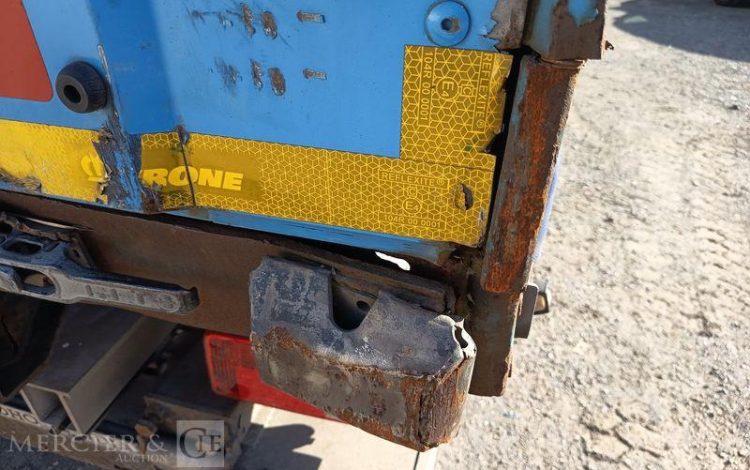 KRONE SEMI REMORQUE BACHEE 3 ESSIEUX PTAC : 38 TONNES – ANNEE 2012  CG-077-KW