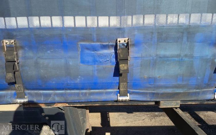KRONE SEMI REMORQUE BACHEE 3 ESSIEUX PTAC : 38 TONNES – ANNEE 2012  CG-077-KW