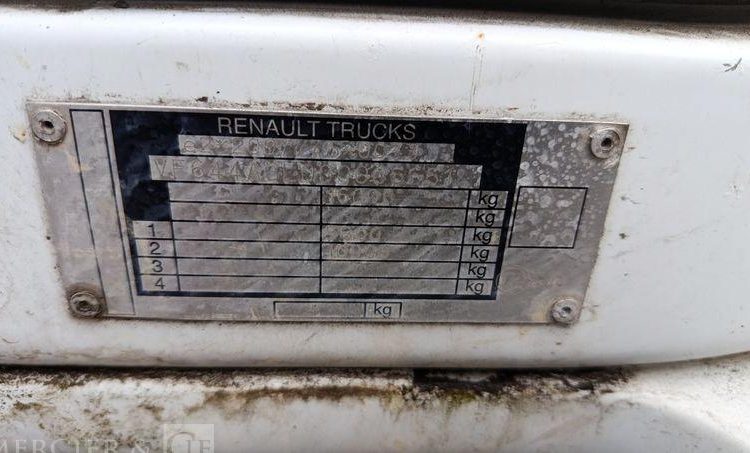 RENAULT PORTEUR 220 DXI AVEC GROUPE FROID CARRIER – DIESEL –  CL-246-HV