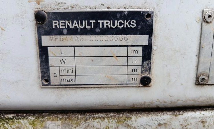 RENAULT PORTEUR 220 DXI AVEC GROUPE FROID CARRIER – DIESEL –  CL-246-HV