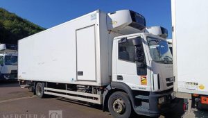 IVECO EUROCARGO 140E18 AVEC GROUPE FROID CARRIER EN DESIGNATION – DIESEL – 397890 KMS BLANC CQ-456-QP