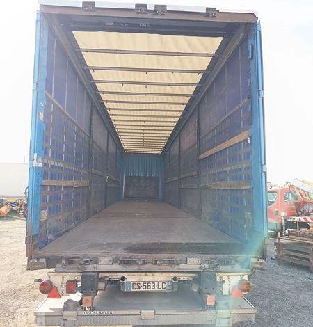 KRONE SEMI REMORQUE BACHEE 3 ESSIEUX – PTAC : 38 TONNES – ANNEE 2013  CS-563-LC