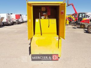 BABY TANKER CUVE FIOUL EXPLOITATION 1200L AVEC POMPE DE DISTRIBUTION AN2006  CUV007839