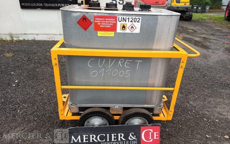 CUVE FUEL 700L CHARIOT ROULANT  CUV011005