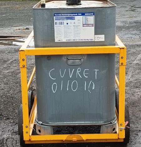 2 CUVE FUEL 700L CHARIOT ROULANT  CUV011010