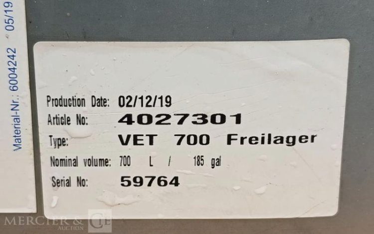 2 CUVE FUEL 700L CHARIOT ROULANT  CUV011010