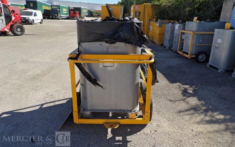 CUVE FUEL 700L CHARIOT ROULANT  CUV011242
