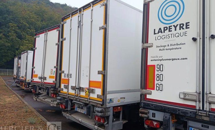 FRUEHAUF SEMI REMORQUE FRIGORIFIQUE EN DESIGNATION PTAC : 38 TONNES- DIESEL  CW-769-VE