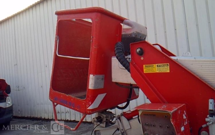 MULTITEL 35S11 NACELLE SUR VL 17M – 2631H – 217786KM – AN 2013 – ROUGE DA-244-PB