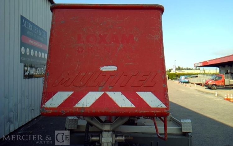 MULTITEL 35S11 NACELLE SUR VL 17M – 2631H – 217786KM – AN 2013 – ROUGE DA-244-PB