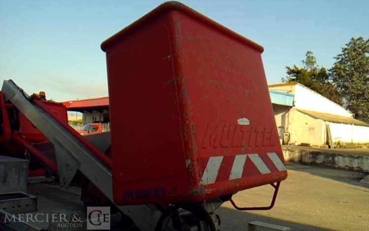 MULTITEL 35S11 NACELLE SUR VL 17M – 2631H – 217786KM – AN 2013 – ROUGE DA-244-PB