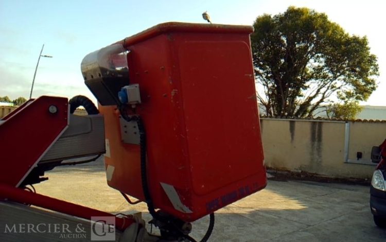 MULTITEL 35S11 NACELLE SUR VL 17M – 2631H – 217786KM – AN 2013 – ROUGE DA-244-PB