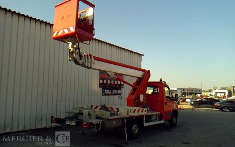 MULTITEL 35S11 NACELLE SUR VL 20M – MT 202 DS – 3663H – 79016KM – AN 2013 ROUGE DA-398-PB