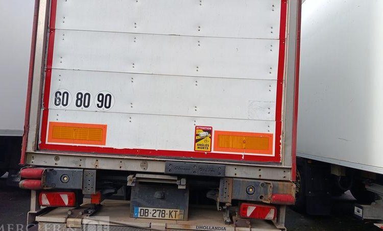 MERKER SEMI REMORQUE FRIGORIFIQUE EN DESIGNATION – PTAC : 38 TONNES – DIESEL –  DB-278-KT