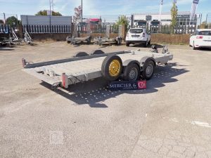 HUBIERE REMORQUE PORTE-VOITURE CU:1T65  DE-190-YE