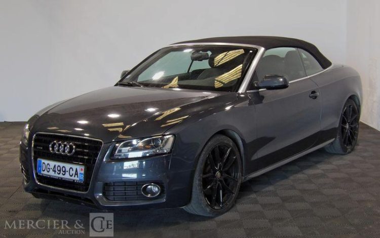 AUDI A5 CABRIOLET 3.0 TDI 240CH AMBIENTE QUATTRO S-TRONIC GRIS DG-499-CA