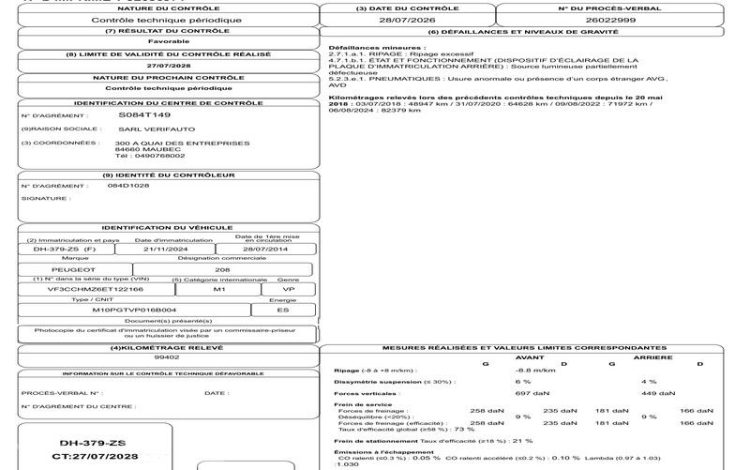 PEUGEOT 208 GENERATION-I 1.2 PURETECH 80CH ACTIVE ETG BVA S&S BLANC DH-379-ZS