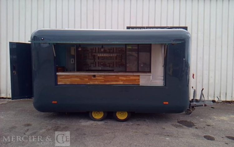 TA-NO REMORQUE FOOD TRUCK –  2 ESSIEUX  – PTAC 1T4  DN-504-YB