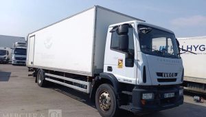 IVECO EUROCARGO E6190 EL AVEC HAYON DHOLLANDIA – DIESEL – 356643 KMS – ANNEE 2015 BLANC DT-089-FH