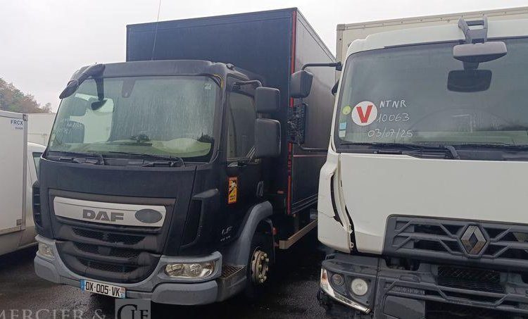 DAF LF EURO 6 AVEC HAYON EN DESIGNATION – DIESEL – NOIR DX-005-VK