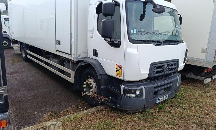 RENAULT D19 WIDE AVEC GROUPE FROID EN DESIGNATION PTAC : 19 TONNES – DIESEL  EA-563-JA
