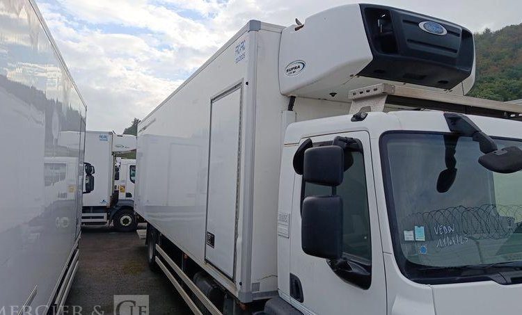 RENAULT D19 WIDE AVEC GROUPE FROID EN DESIGNATION PTAC : 19 TONNES – DIESEL  EA-563-JA