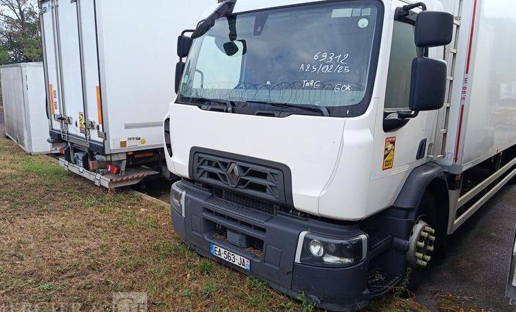RENAULT D19 WIDE AVEC GROUPE FROID EN DESIGNATION PTAC : 19 TONNES – DIESEL  EA-563-JA