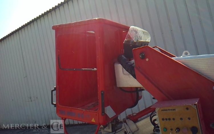 MULTITEL 35-110 NACELLE SUR VL 17M – MX 170 – 3856H – 79250KM – AN2016 ROUGE EC-842-KC
